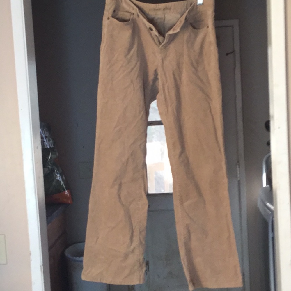 Michael kors cord jeans. Size 10 in goldish beige.